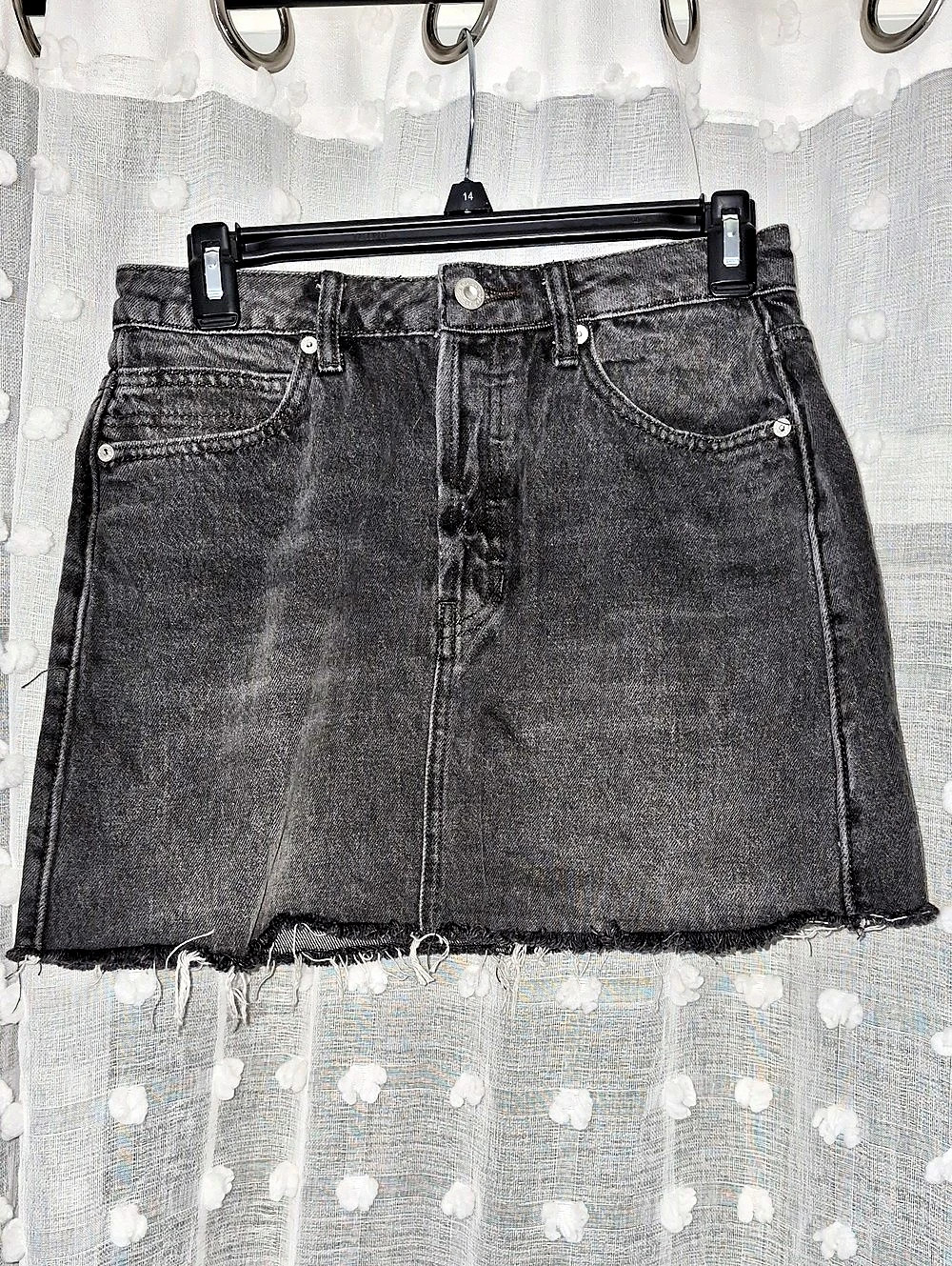 We The Free Denim Mini Skirt Waist 26